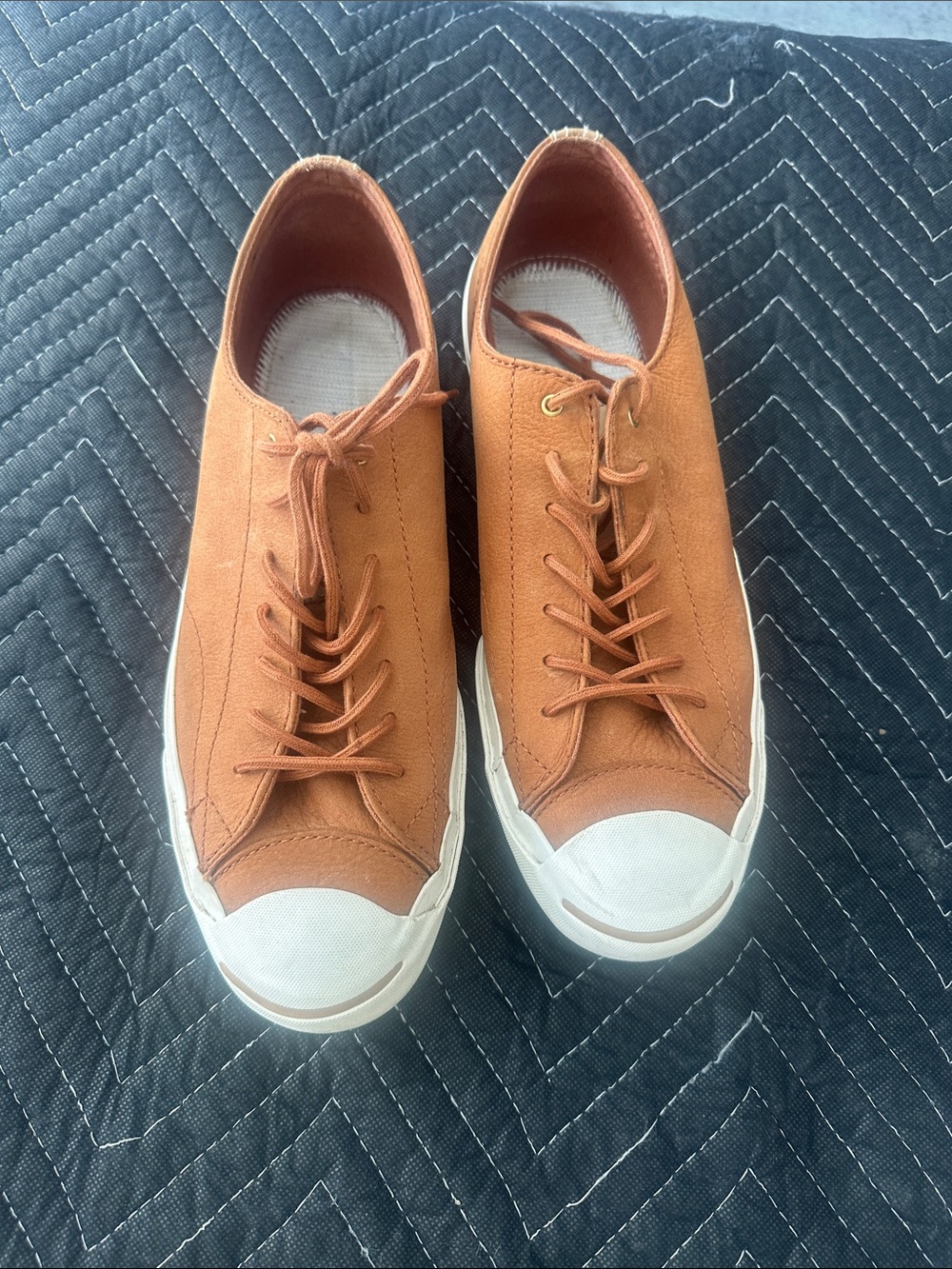 Converse Low-Top Canvas Sneakers in Rust
